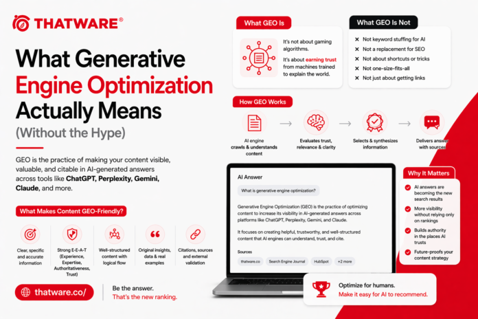 generative engine optimization services